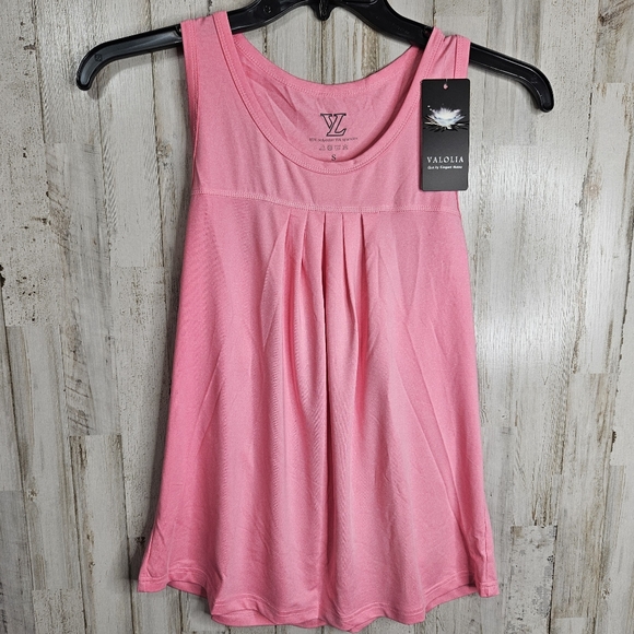 Women's Pink Racer Back Tank Top Athletic Running NWT Ladies  Size Small - Picture 12 of 12